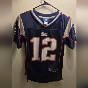 Patriots Navy and Silver Jersey